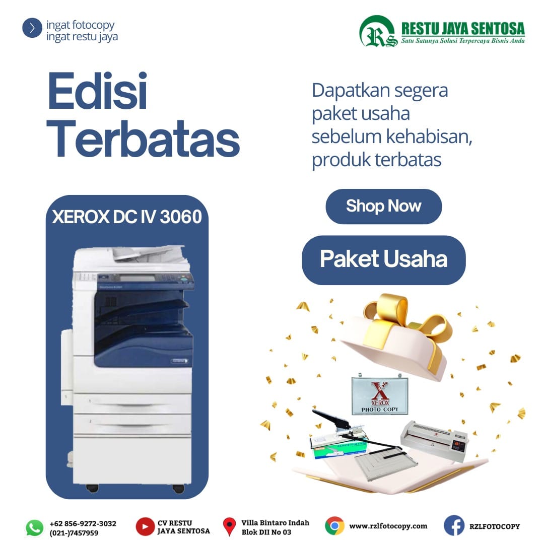 Paket Usaha Xerox DC 3060