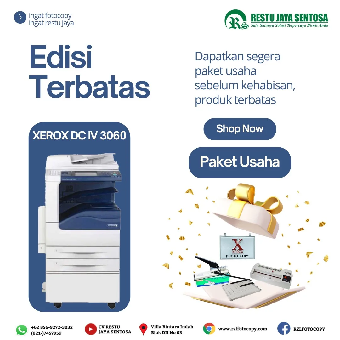 Paket Usaha Xerox DC 3060
