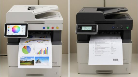 Perbedaan Mesin Fotocopy Warna vs Hitam Putih
