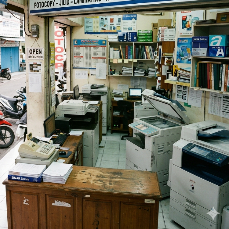 Omset Usaha Fotocopy dan ATK