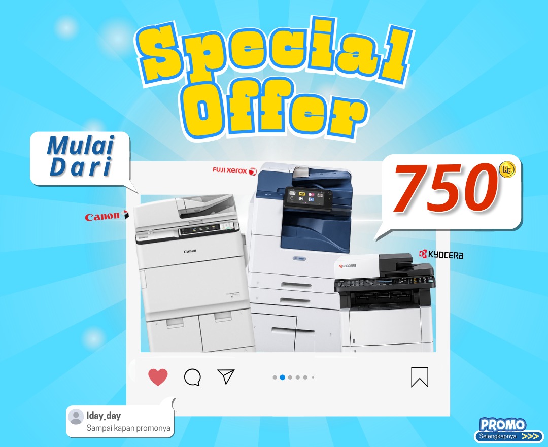 Spesial Offer Sewa Fotocopy